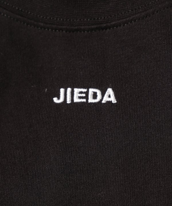 JieDa [ジエダ] EMBROIDERY OVERSIZED TEE ＜刺繍ロゴワイドTシャツ 