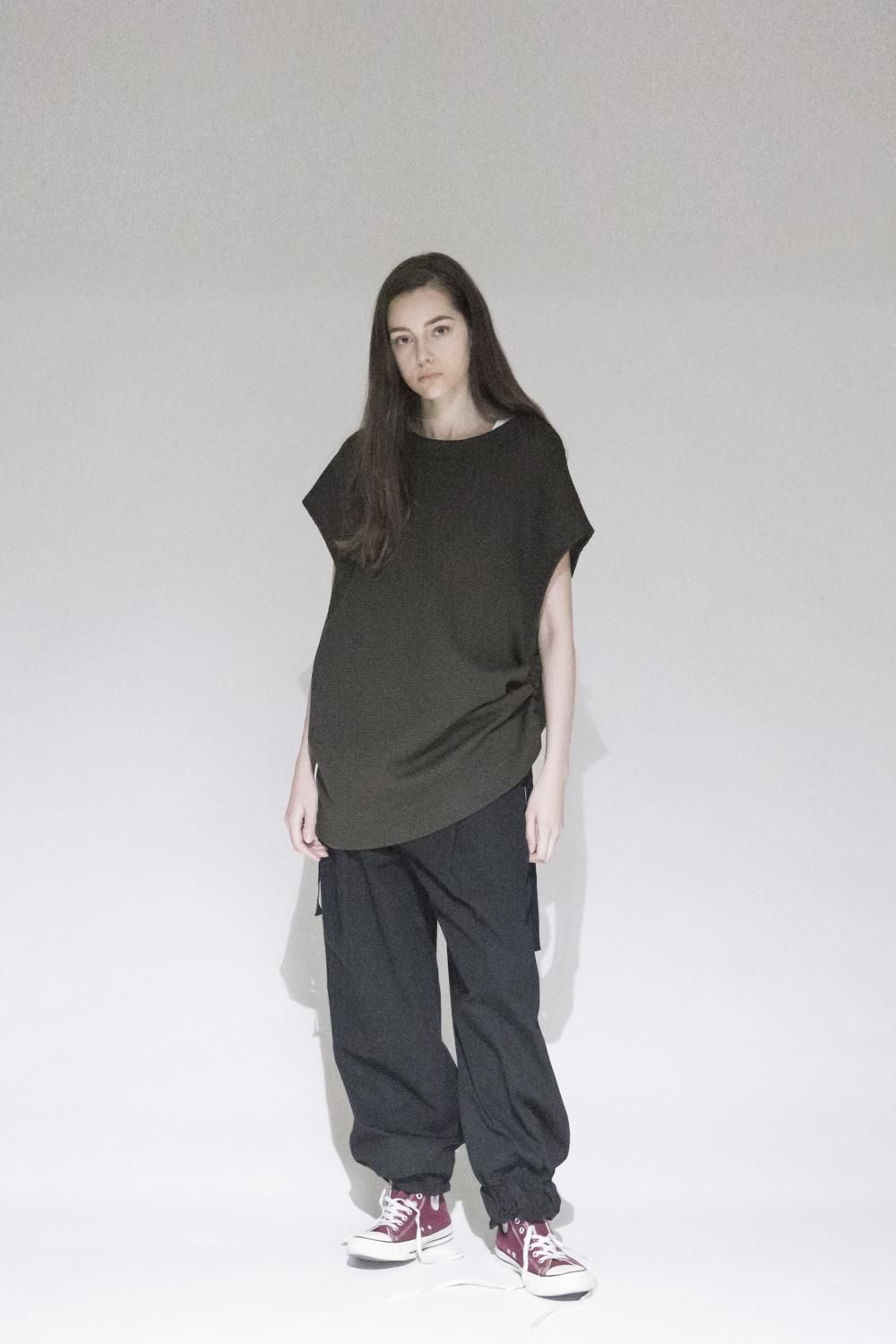 VOAAOV [ヴォアーブ] Honey Comb Quarter Gauge Vest ＜ガーゼ