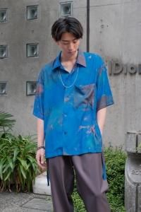 <img class='new_mark_img1' src='https://img.shop-pro.jp/img/new/icons2.gif' style='border:none;display:inline;margin:0px;padding:0px;width:auto;' />2023SSͽWIZZARD [] PRINT SLIT SHIRTS ץȥåȥġ W23SS-SH020 2023ղ 2Ÿ