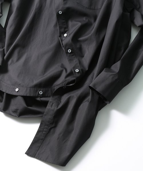 ANREALAGE [アンリアレイジ] BALL SHIRT＜ボールシャツ＞ AST2203 BLACK