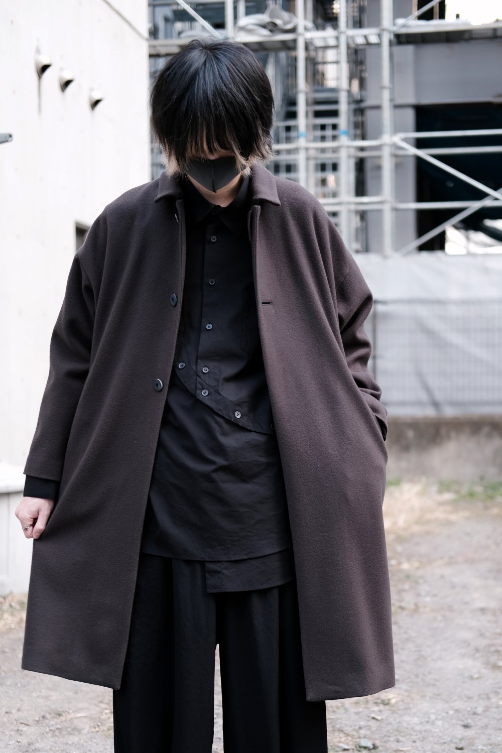 Ground Y [グラウンドワイ] Spiral Layered Shirts ＜スパイラル