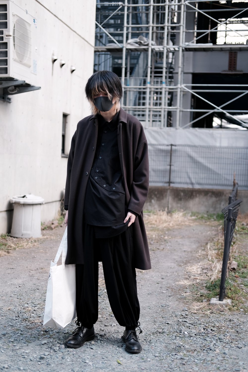 Ground Y [グラウンドワイ] Spiral Layered Shirts ＜スパイラル