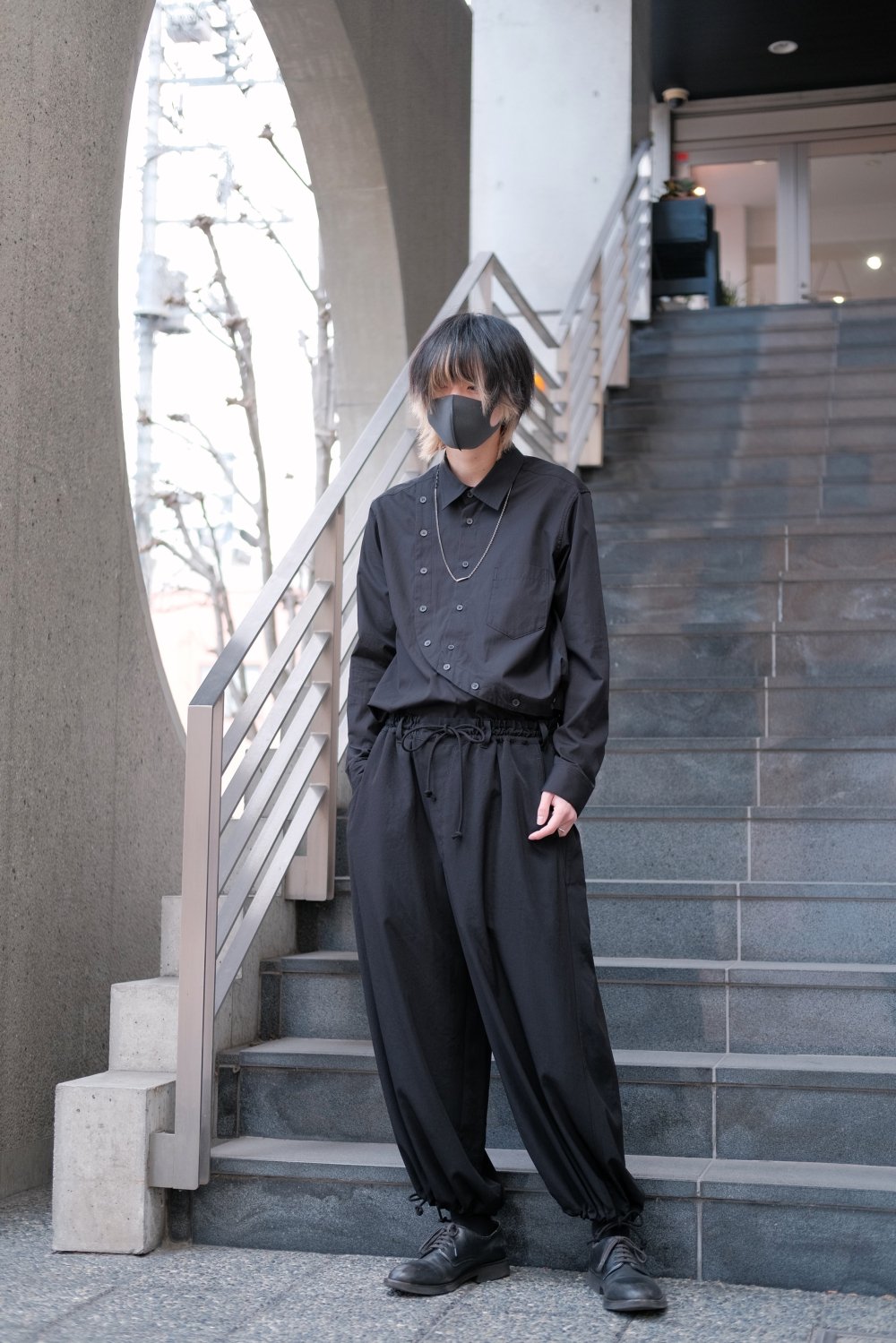 国交省東北地方整備局 T/A vintage decyne Gather cargo pants - パンツ