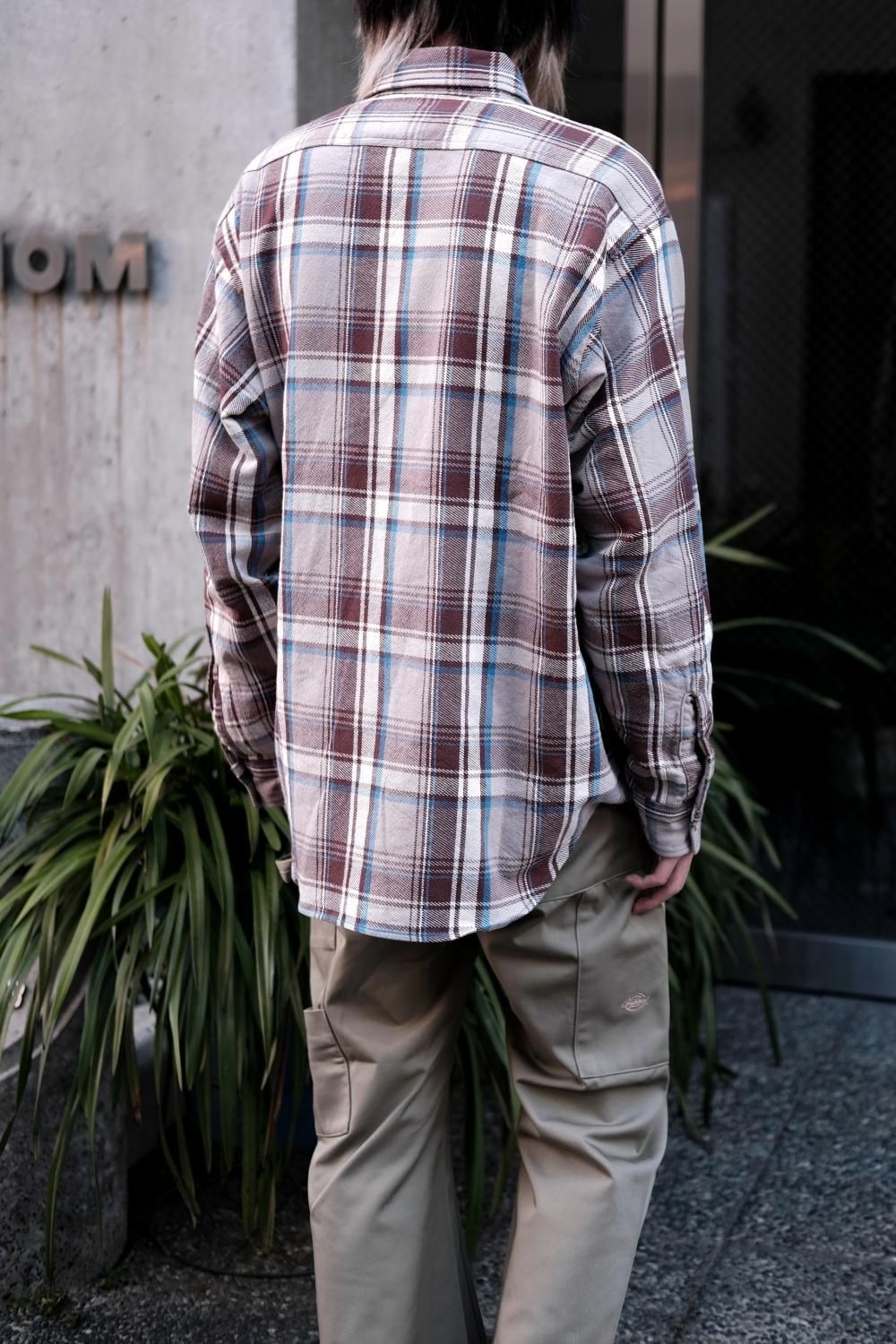 N.HOOLYWOOD COMPILE × BIG MAC [エヌハリウッドコンパイル×ビッグマック] CHECK SHIRTS ＜チェックシャツ＞  2231-SH30-021 23SS/春夏 ブラウン