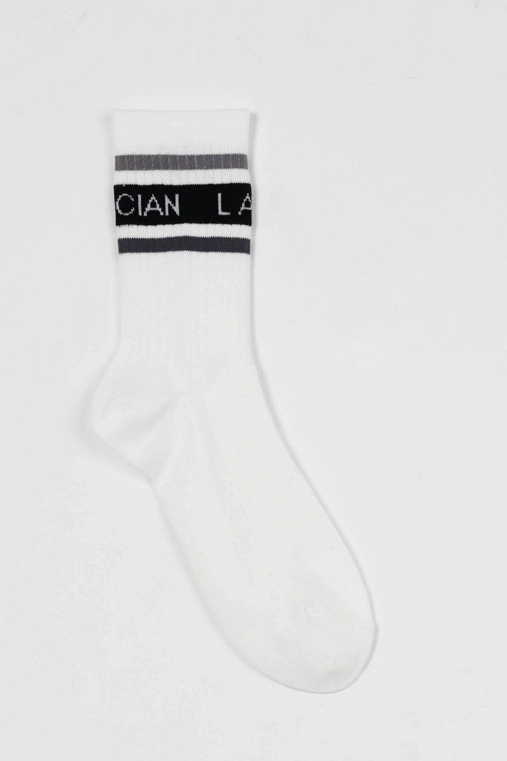 LAD MUSICIAN [ラッドミュージシャン] LOGO LINE SOCKS ＜ロゴライン