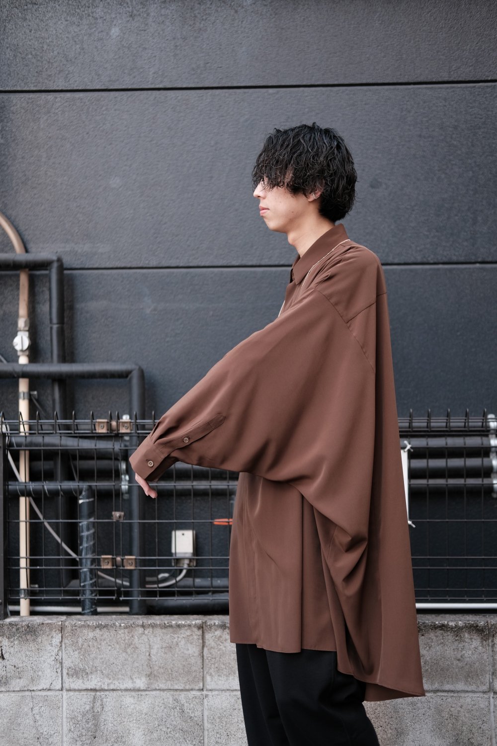 LAD MUSICIAN [ラッドミュージシャン] DECHINE DOLMAN SLEEVE SHIRT