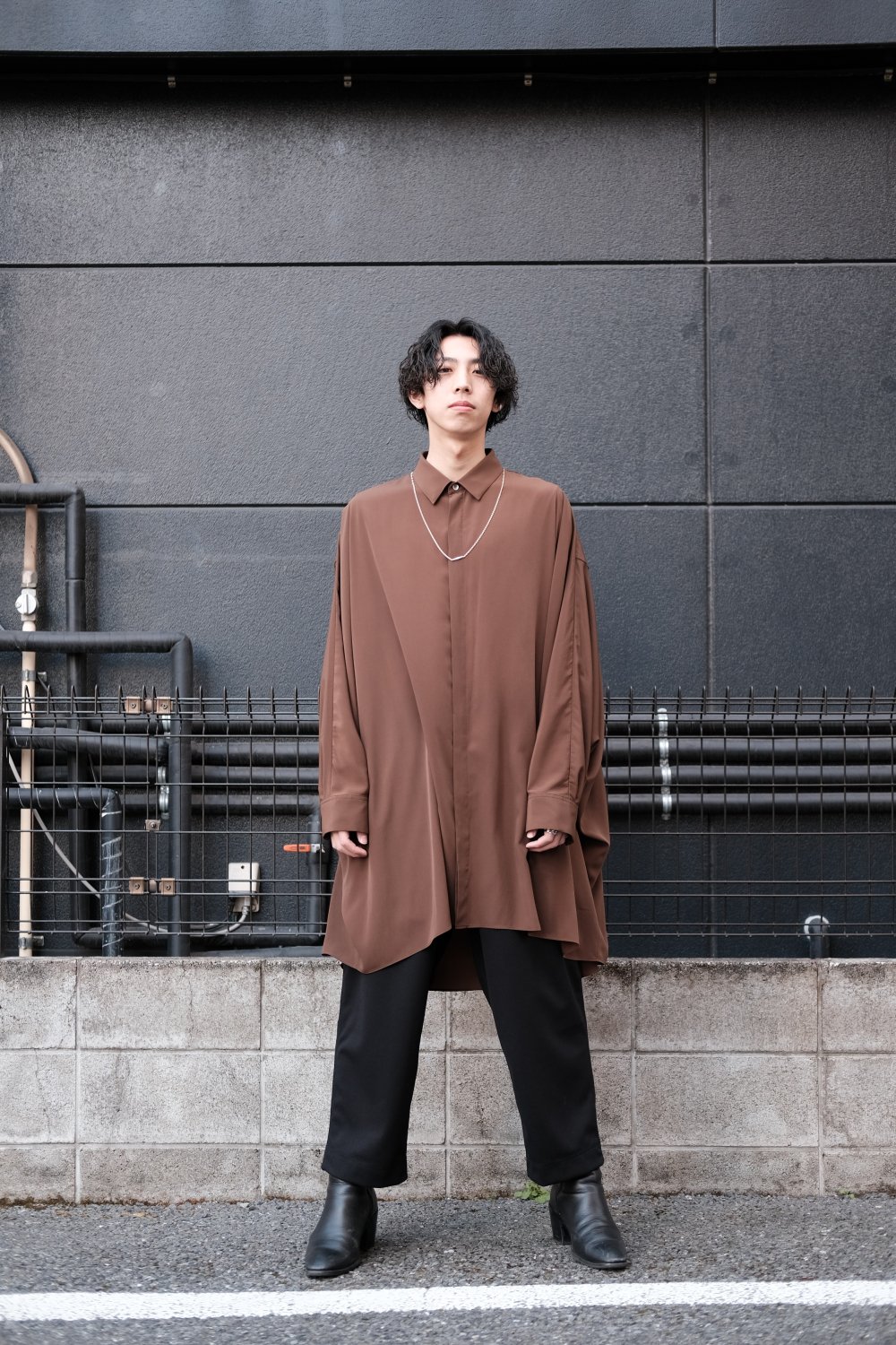 LAD MUSICIAN [ラッドミュージシャン] DECHINE DOLMAN SLEEVE SHIRT ...