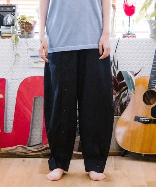 パンツ STOF Shirt Wide Pants STOF [ストフ] Shirts wide pants ＜シャツワイドパンツ