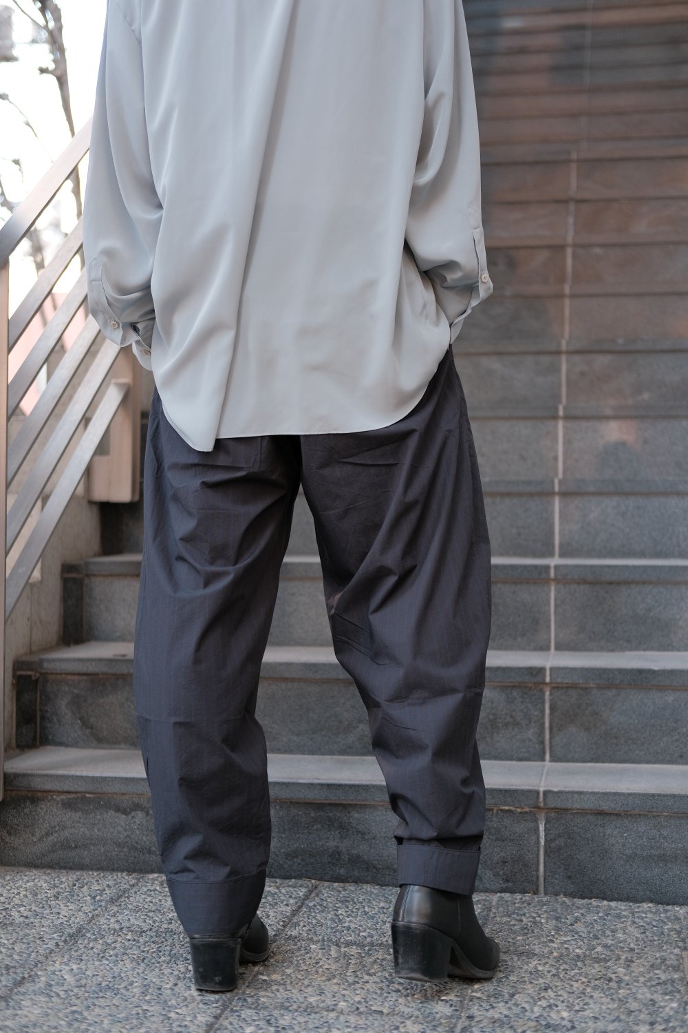 STOF [ストフ] Shirts wide pants ＜シャツワイドパンツ＞ SF23SS-12 