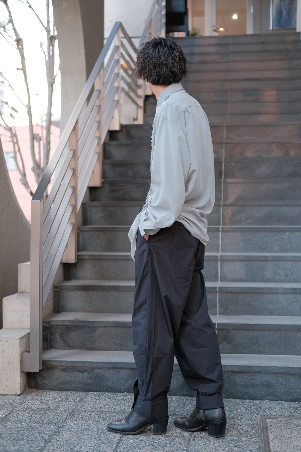 STOF [ストフ] Shirts wide pants ＜シャツワイドパンツ＞ SF23SS-12 