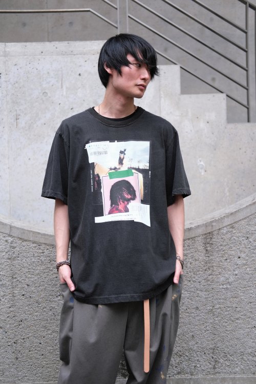 STOF [ストフ] CURRENT MOOD PIGMENT TEE ＜カレントモードピグメントT