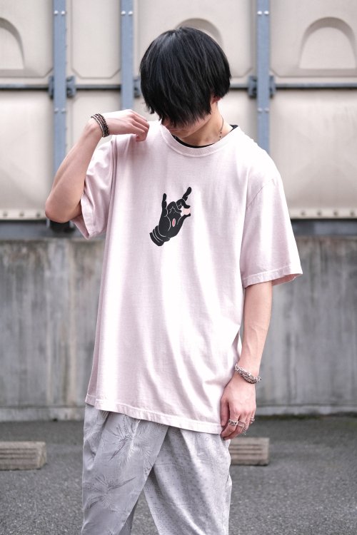 STOF [ストフ] BUDDHAND PIGMENT TEE ＜ブッダハンドピグメントTシャツ