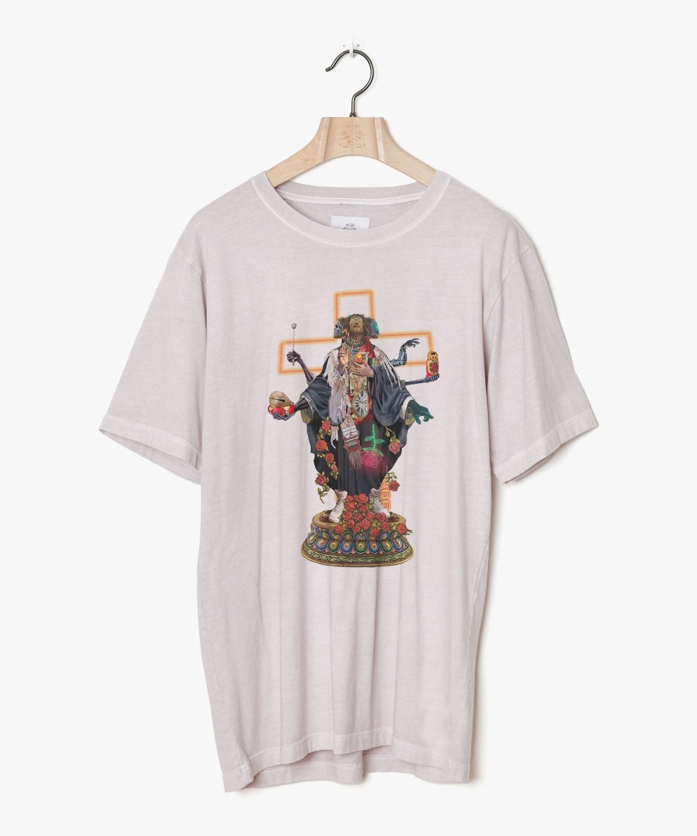 STOF [ストフ] GODS PIGMENT TEE ＜ゴッドピグメントTシャツ＞ SF23SS