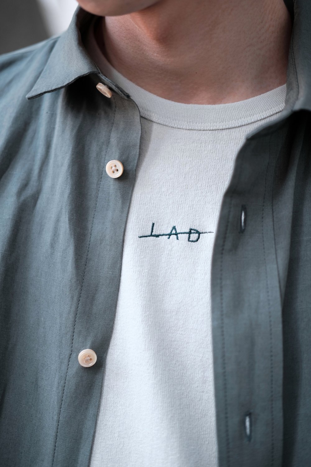 LAD MUSICIAN [ラッドミュージシャン] LOGO SUPER BIG T-SHIRT ＜ロゴ