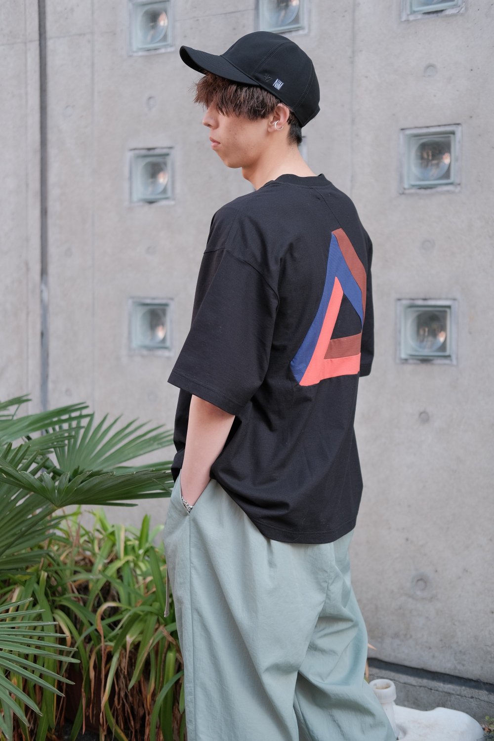 STOF [ストフ] Penrose Triangle Tee ＜ペンローズトライアングルT