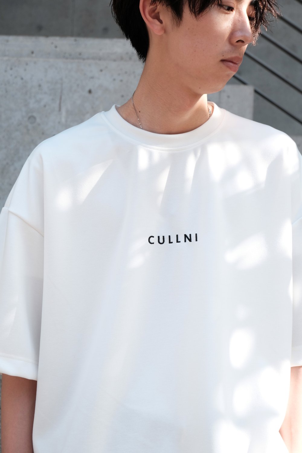 CULLNI [クルニ] Logo Embroidery Tee ＜ロゴ刺繍Tシャツ＞ 23-SS-009 ...