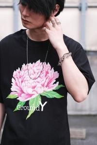 <img class='new_mark_img1' src='https://img.shop-pro.jp/img/new/icons2.gif' style='border:none;display:inline;margin:0px;padding:0px;width:auto;' />Ground Y [饦ɥ磻] Flower Print Tee Shirts եT//ð GI-T60-041 23SS 2Ÿ