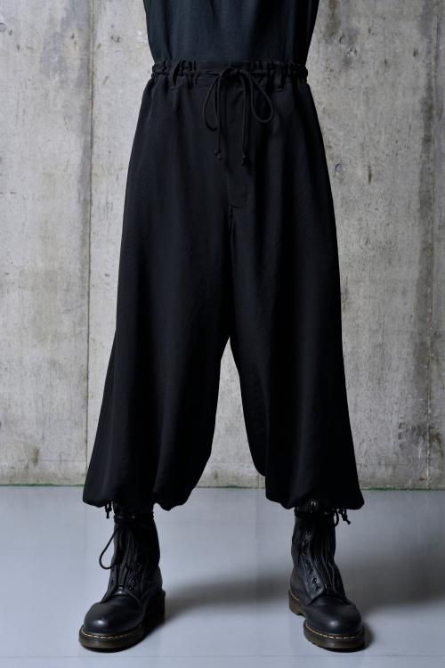 groundy yohjiyamamoto ワイドパンツ デシン-eastgate.mk