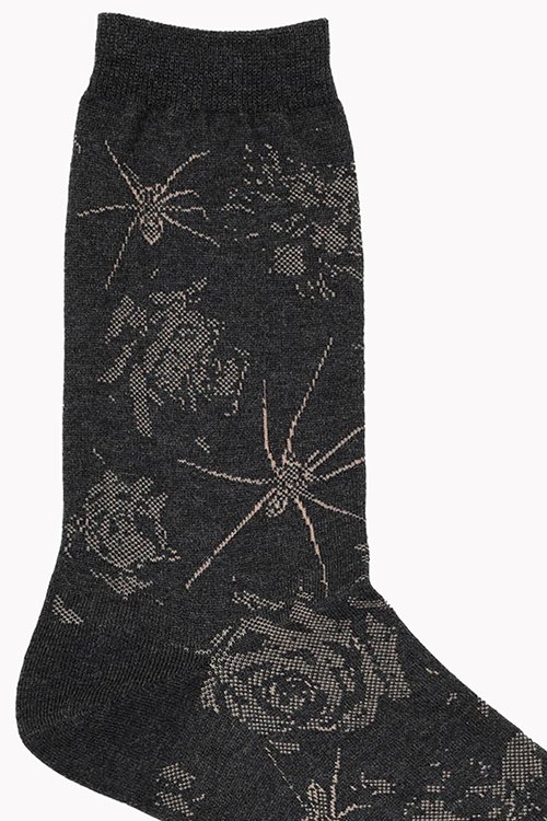 LAD MUSICIAN [ラッドミュージシャン] FROWER SOCKS ＜フラワーソックス/靴下/花柄＞ 2223-920 2023AW 3色展開