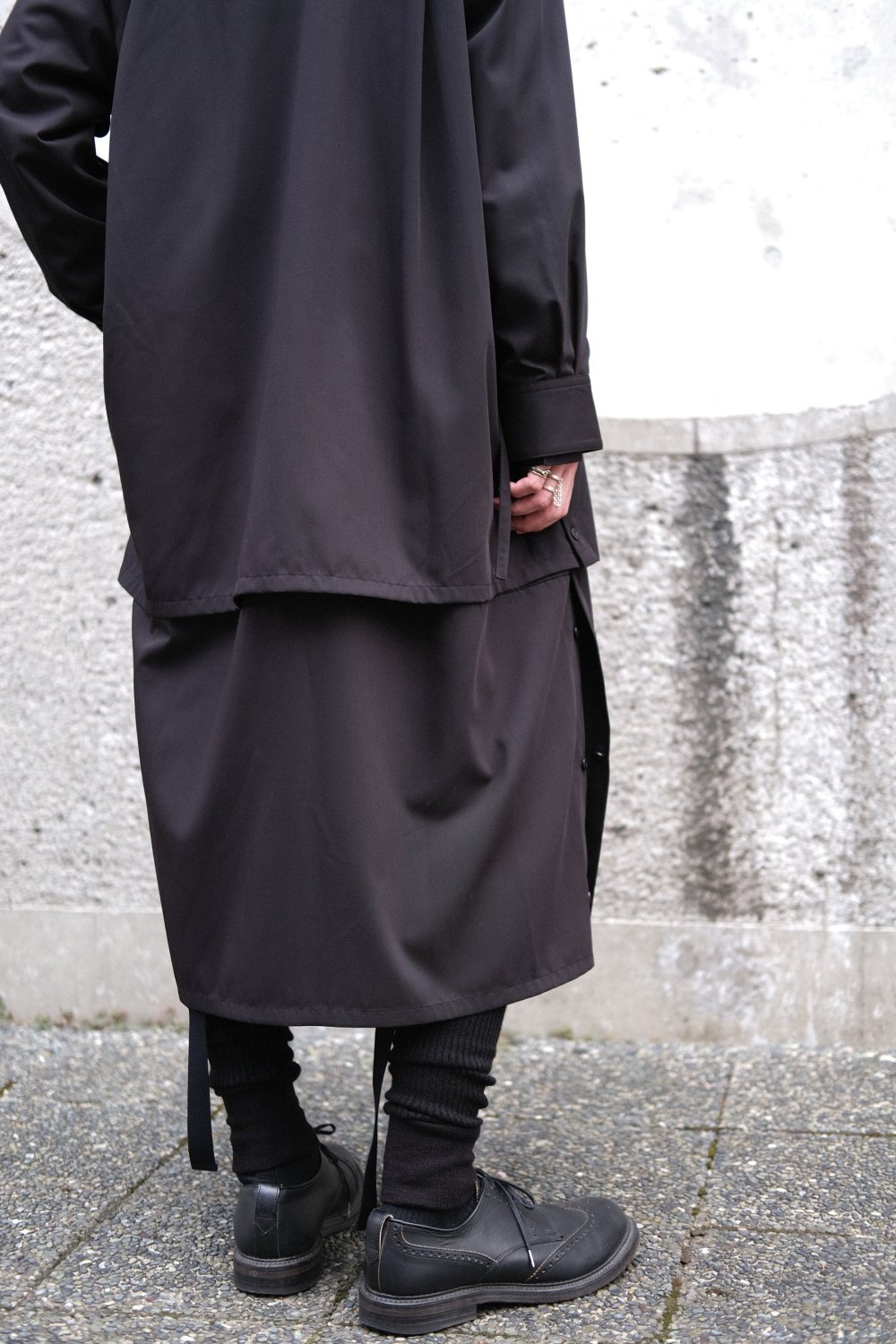 WIZZARD [ウィザード] LAYERED SHIRTS COAT ＜レイヤード