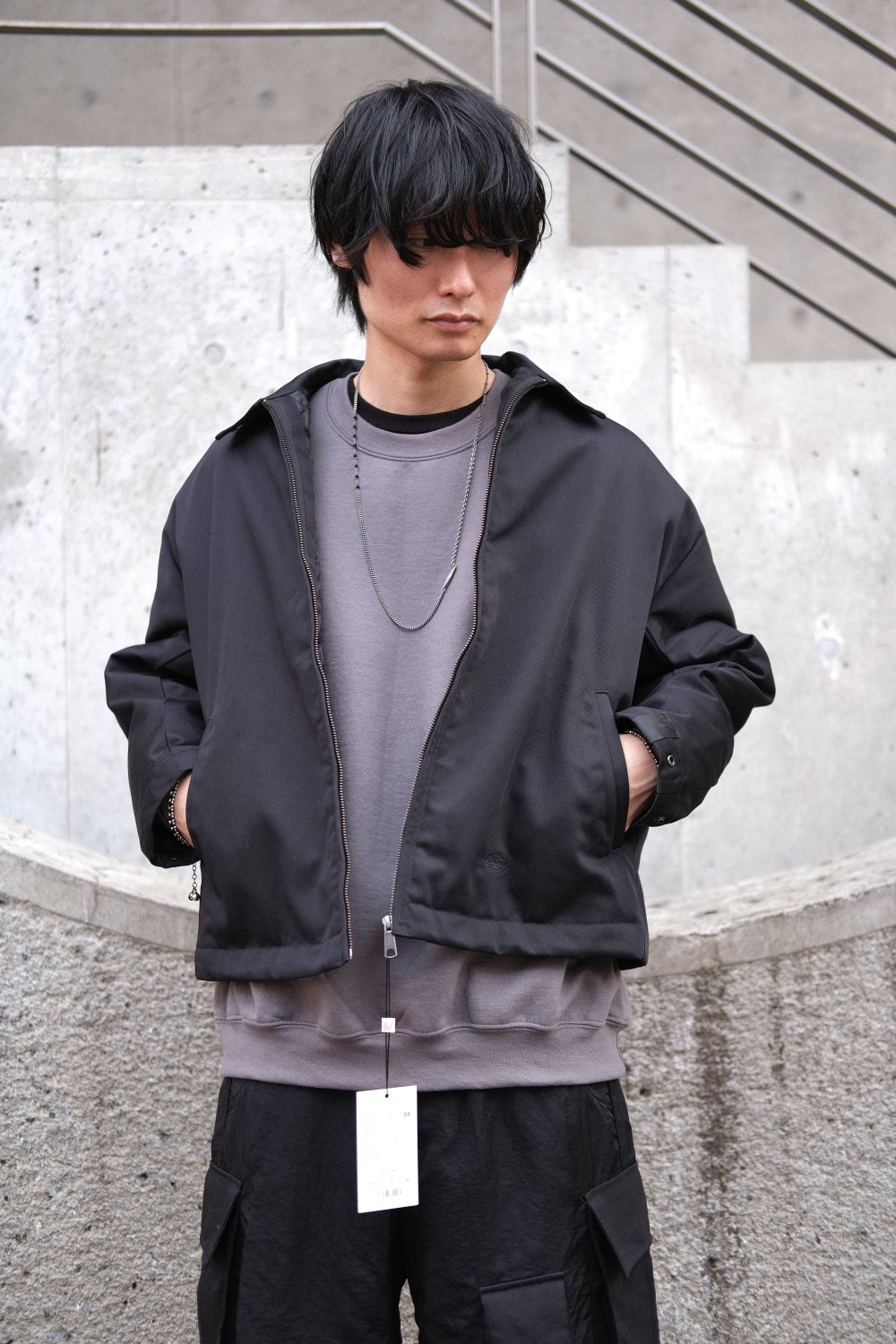 N.HOOLYWOOD × Dickies [エヌハリウッド×ディッキーズ] WORK BLOUSON ＜ワークブルゾン＞ 2232-BL07-019  peg 2023AW ブラック