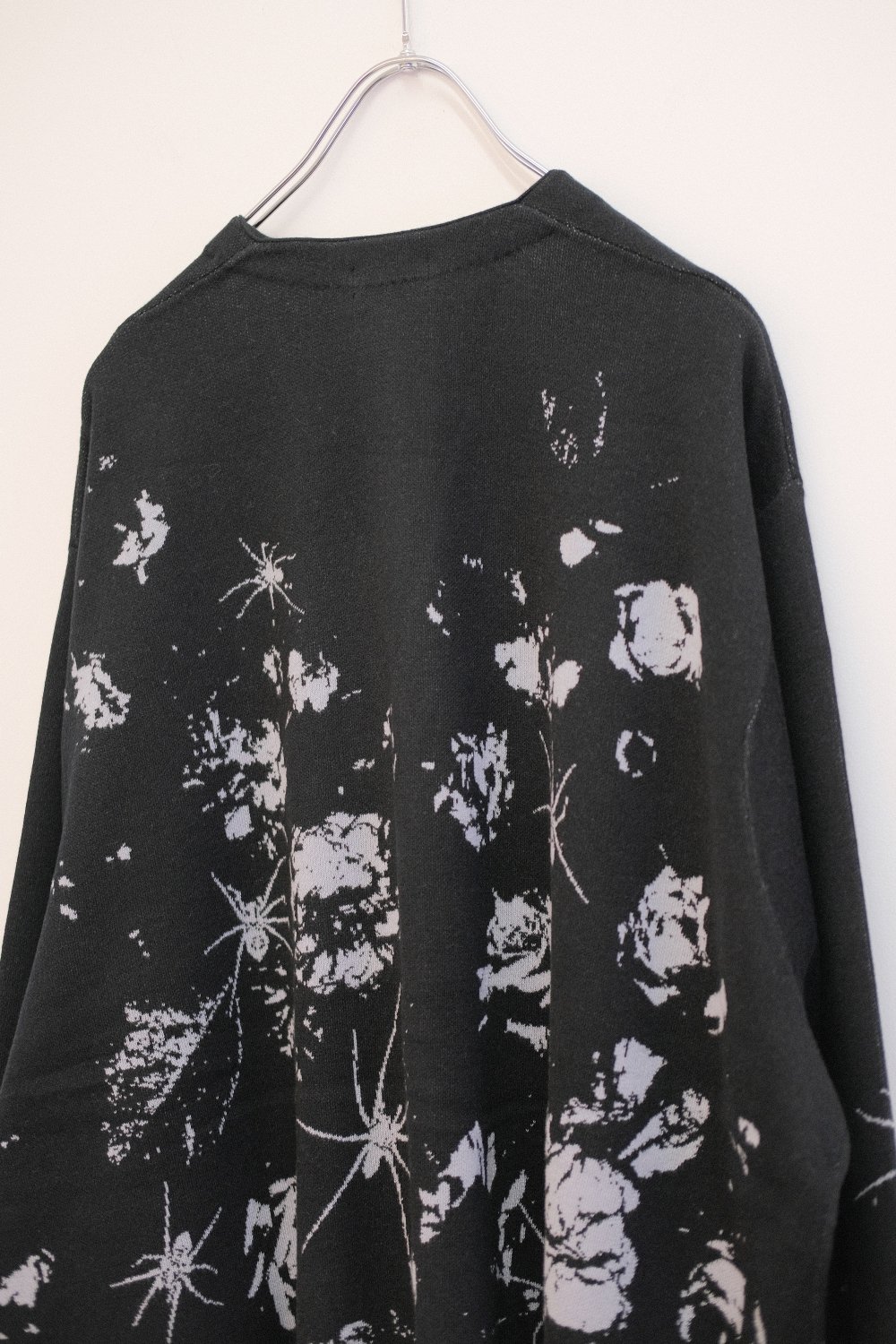 LAD MUSICIAN [ラッドミュージシャン] FLOWER HIGH GAUGE KNIT