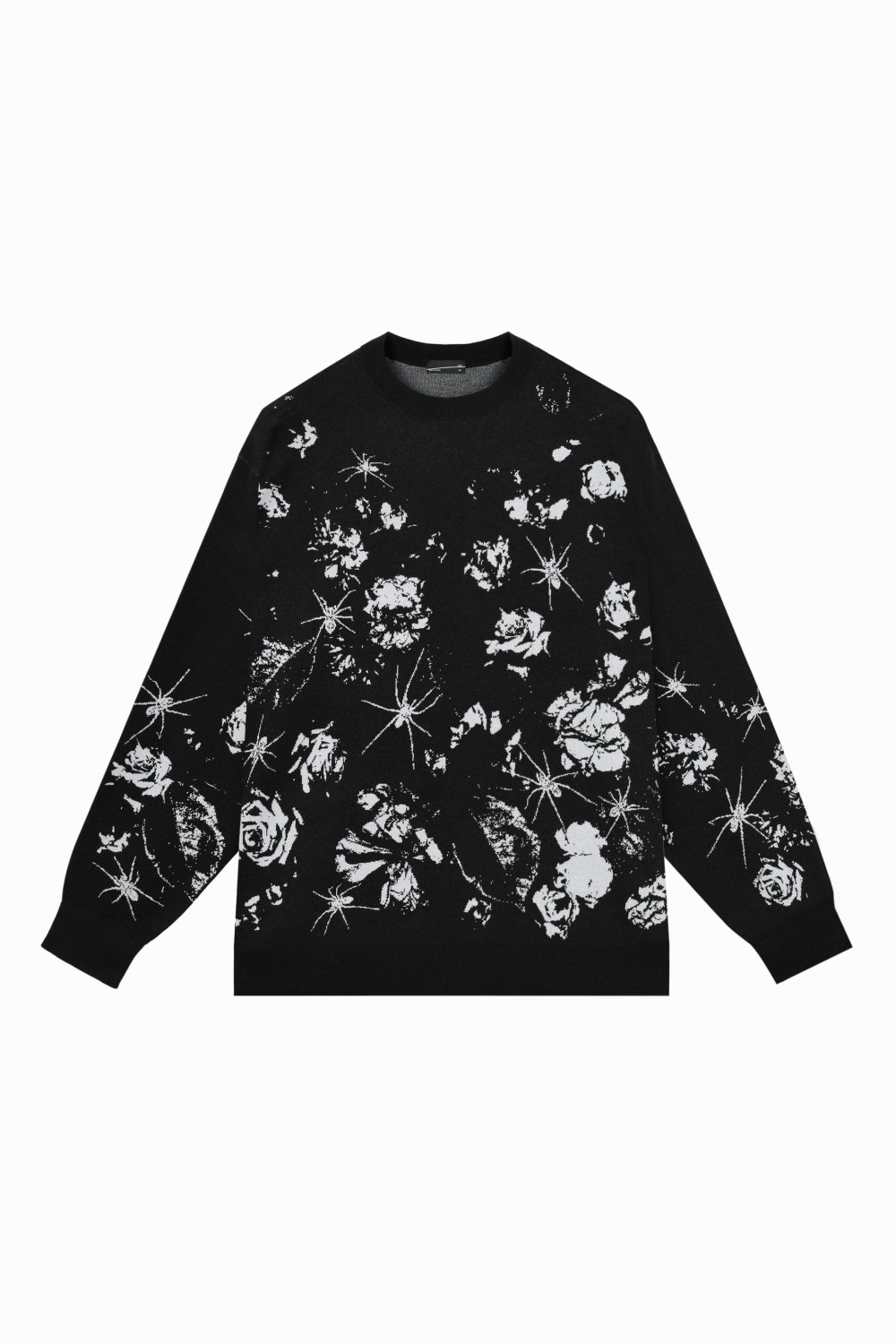 LAD MUSICIAN [ラッドミュージシャン] HIGH GAUGE FLOWER KNIT