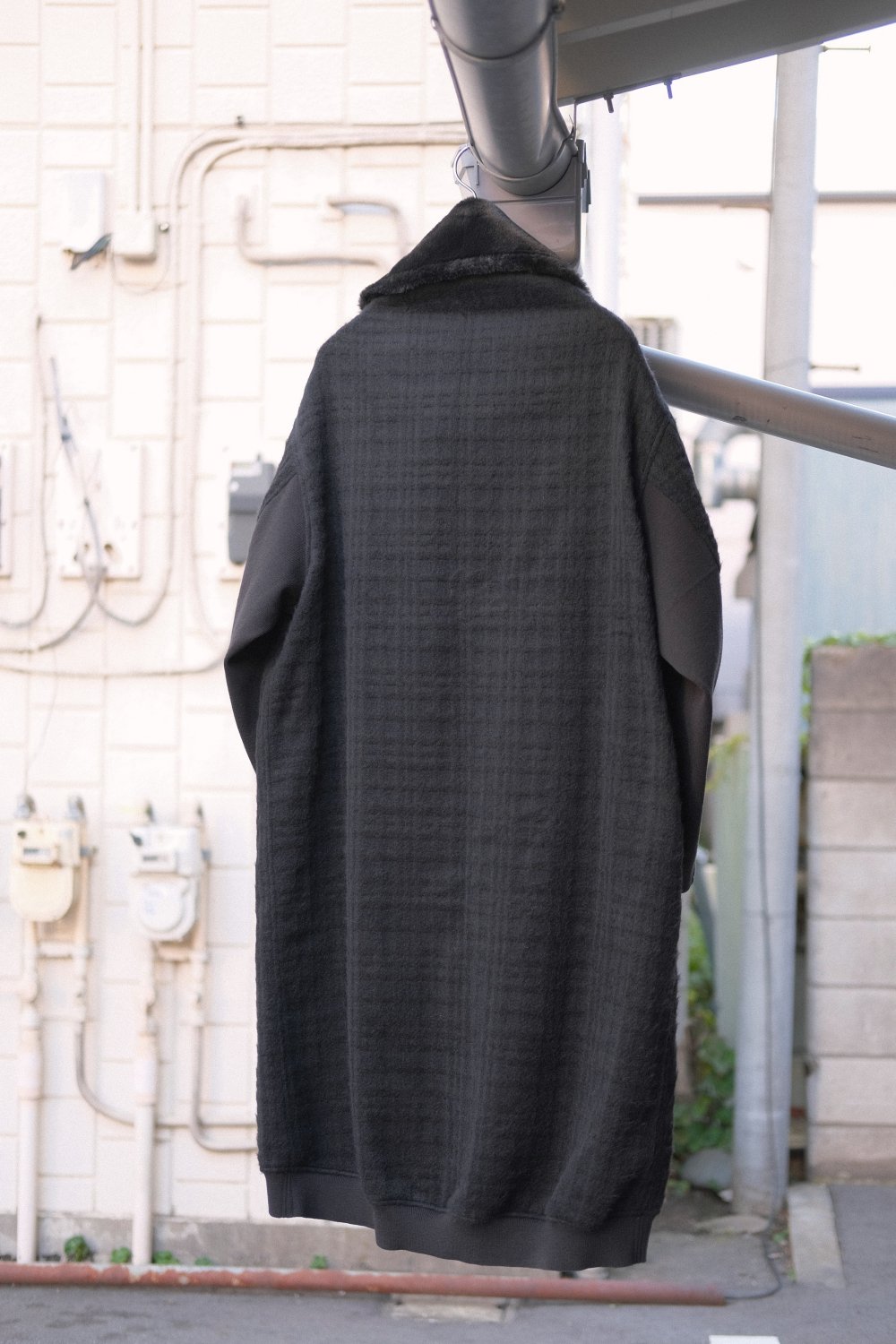 STOF [ストフ] High Neck Street Coat ＜スタンドカラーロングコート