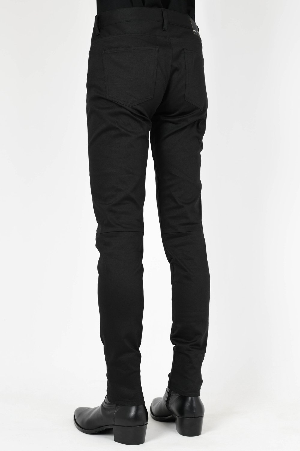 LAD MUSICIAN [ラッドミュージシャン] STRETCH CHINO SKINNY PANTS ＜ストレッチチノスキニーパンツ＞  2223-502 ブラック