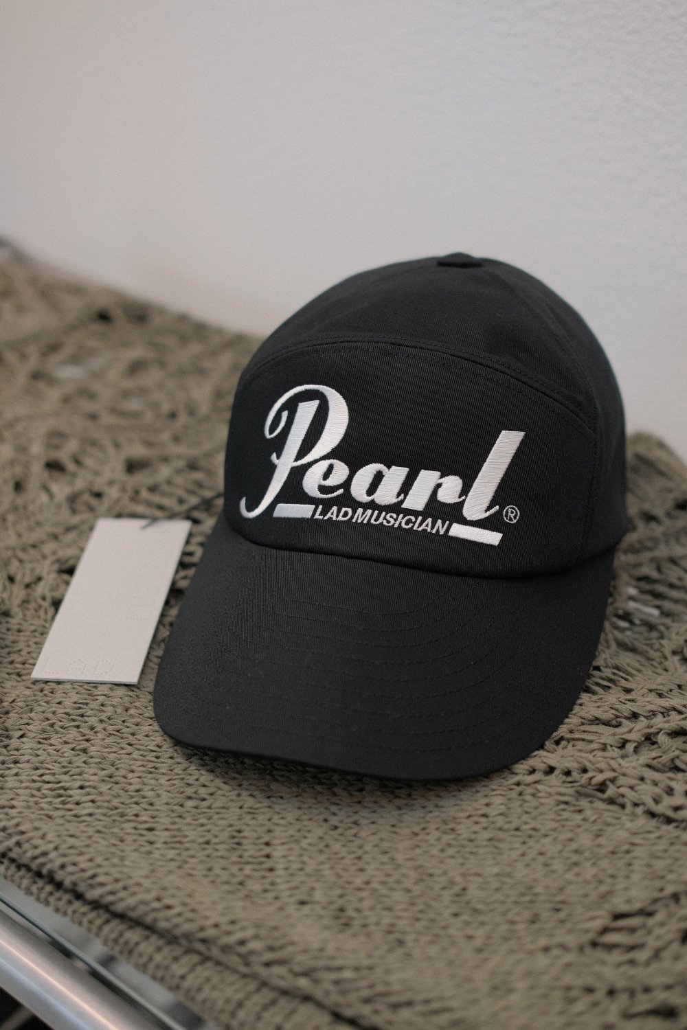 LAD MUSICIAN × Pearl [ラッドミュージシャン×パール] LOGO BIG CAP