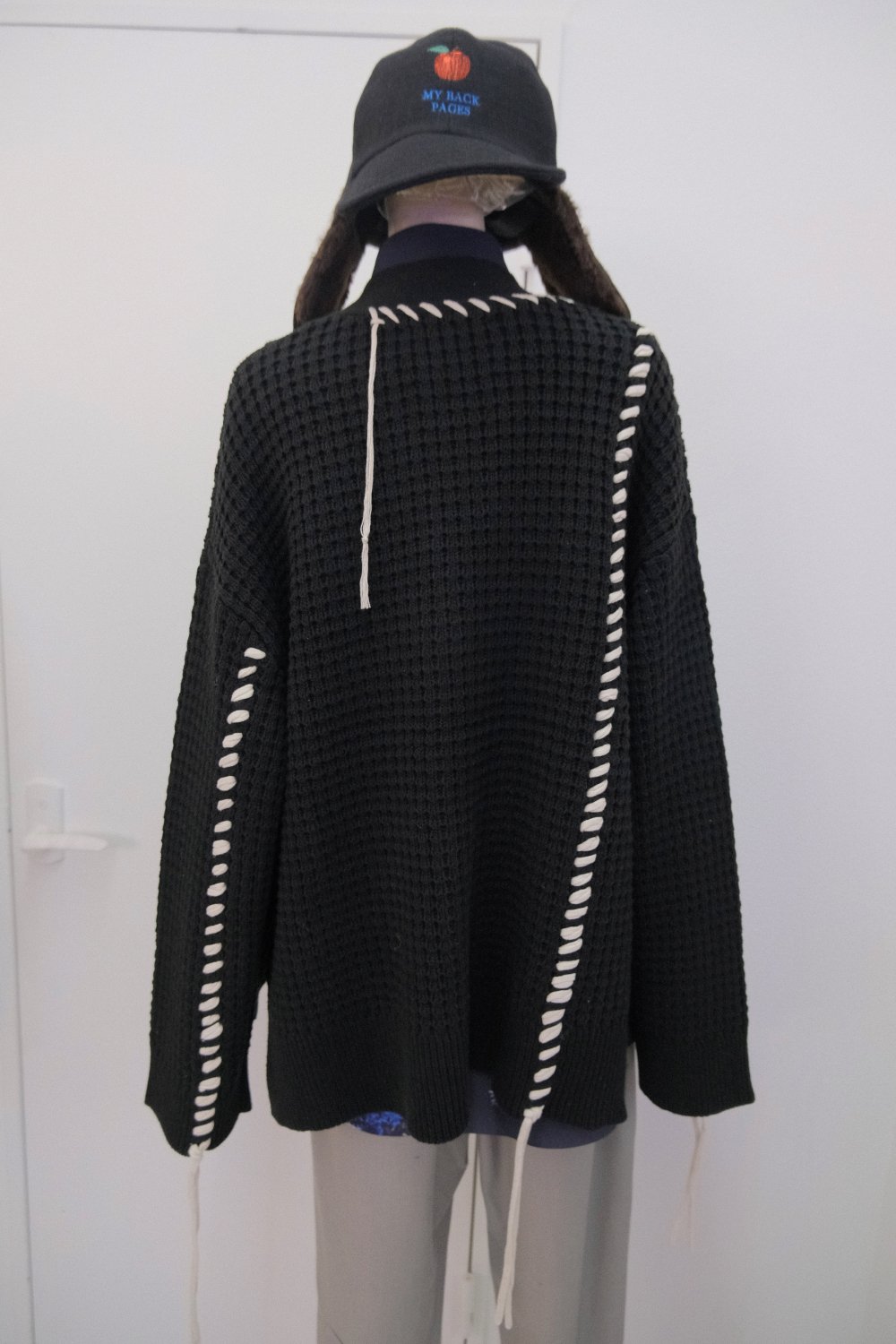 MAISON SPECIAL [メゾンスペシャル] Oni-Waffle Crazy Stitch Knit 