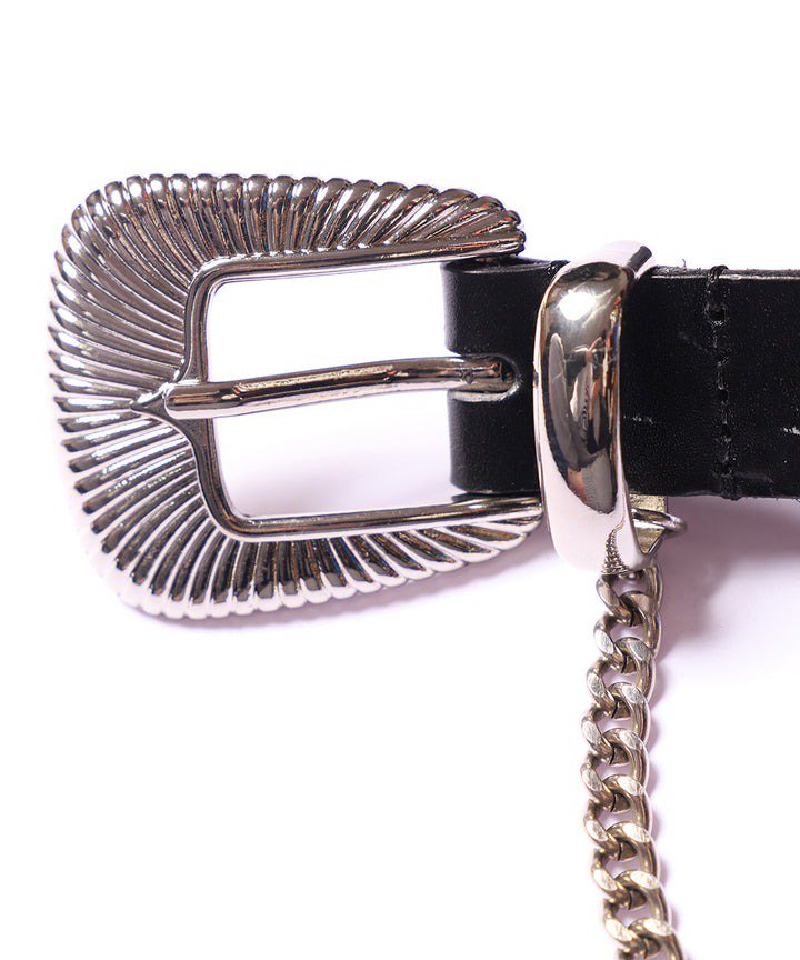 jieda snake design western belt - ベルト