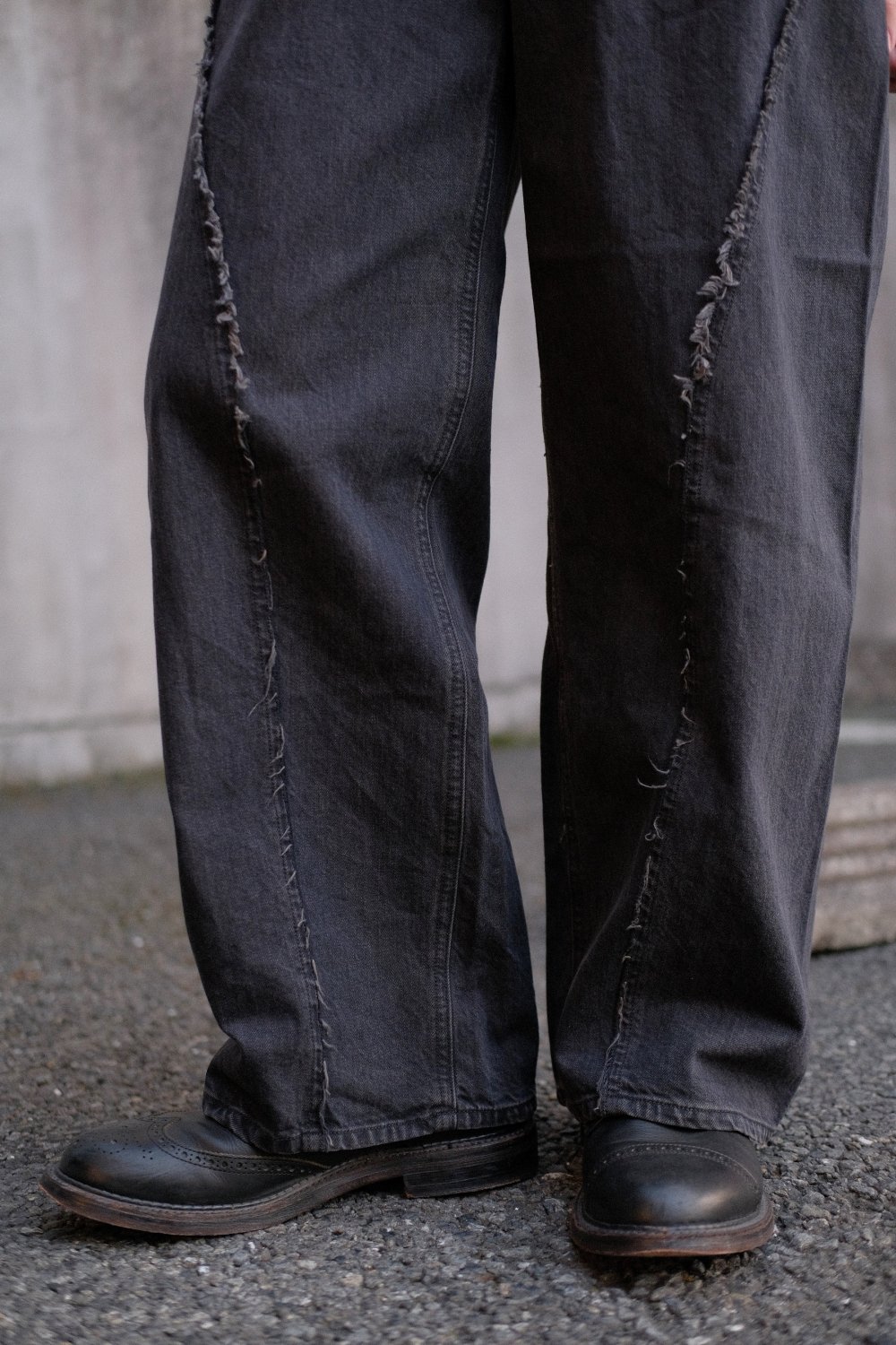 JieDa [ジエダ] USED LOOSE FIT JEANS ＜ユーズドルーズフィットデニムパンツ＞ Jie-STD-PT25 2024SS/春夏  2色展開