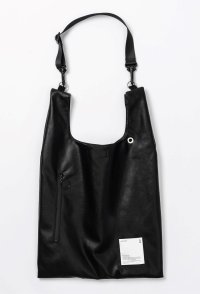 2025SS予約】WIZZARD [ウィザード] PADDED LEATHER MARKET BAG ＜パドルレザーマーケットバッグ＞  W25SS-AC010 2025春