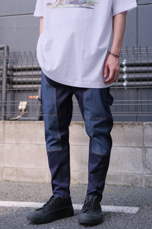 STOF [ストフ] Painter Skinny Pants ＜サルエルスキニーデニムパンツ