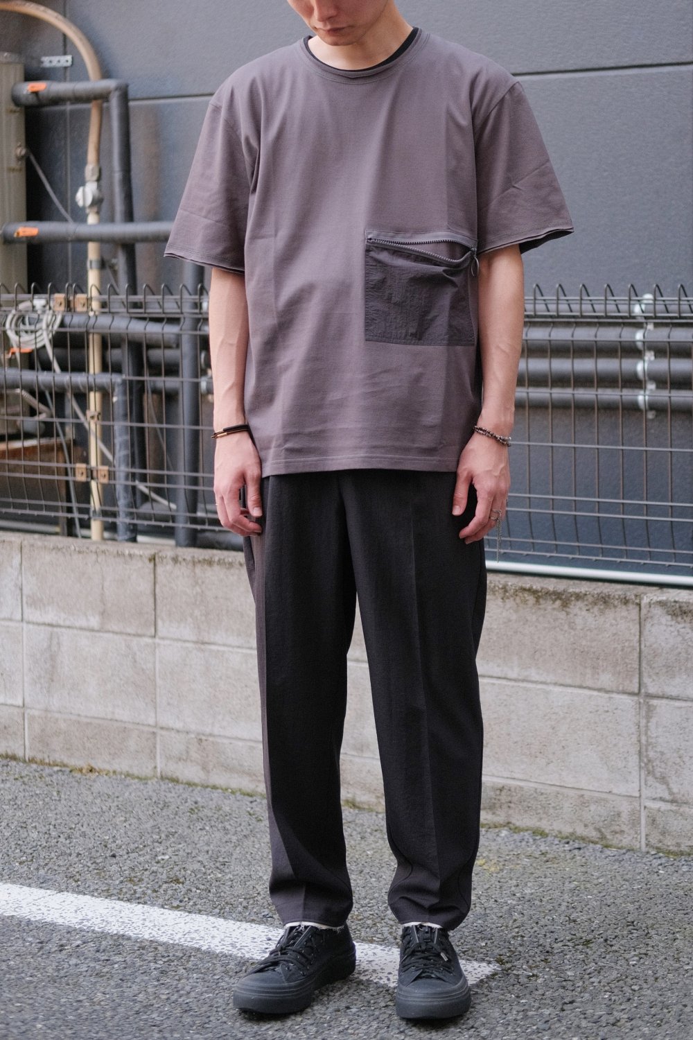 WIZZARD EASY TROUSER TAPERED PANTS | ブラック W24SS-PA020 - 群馬県 ...