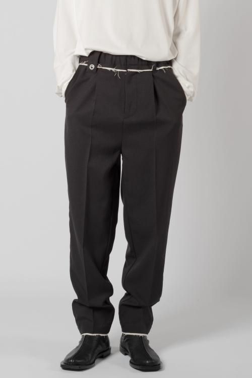 WIZZARD EASY TROUSER TAPERED PANTS | ブラック W24SS-PA020 -  群馬県高崎市セレクトショップray(レイ)の通販サイトraystore(レイストア) | LAD  MUSICIAN、N.HOOLYWOOD、Dulcamara、JieDa、CULLNI、my beautiful landlet、ANREALAGE、 WIZZARD等のブランドを取扱しており ...