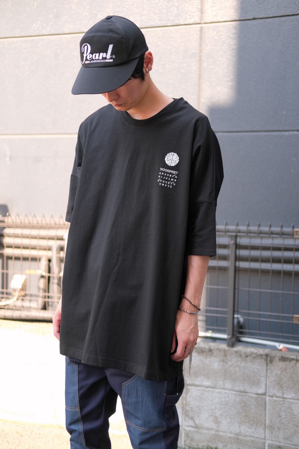 STOF [ストフ] UTAGE Embroi Big Tee ＜宴エンブロイダリービッグTシャツ＞ SF24SS-11