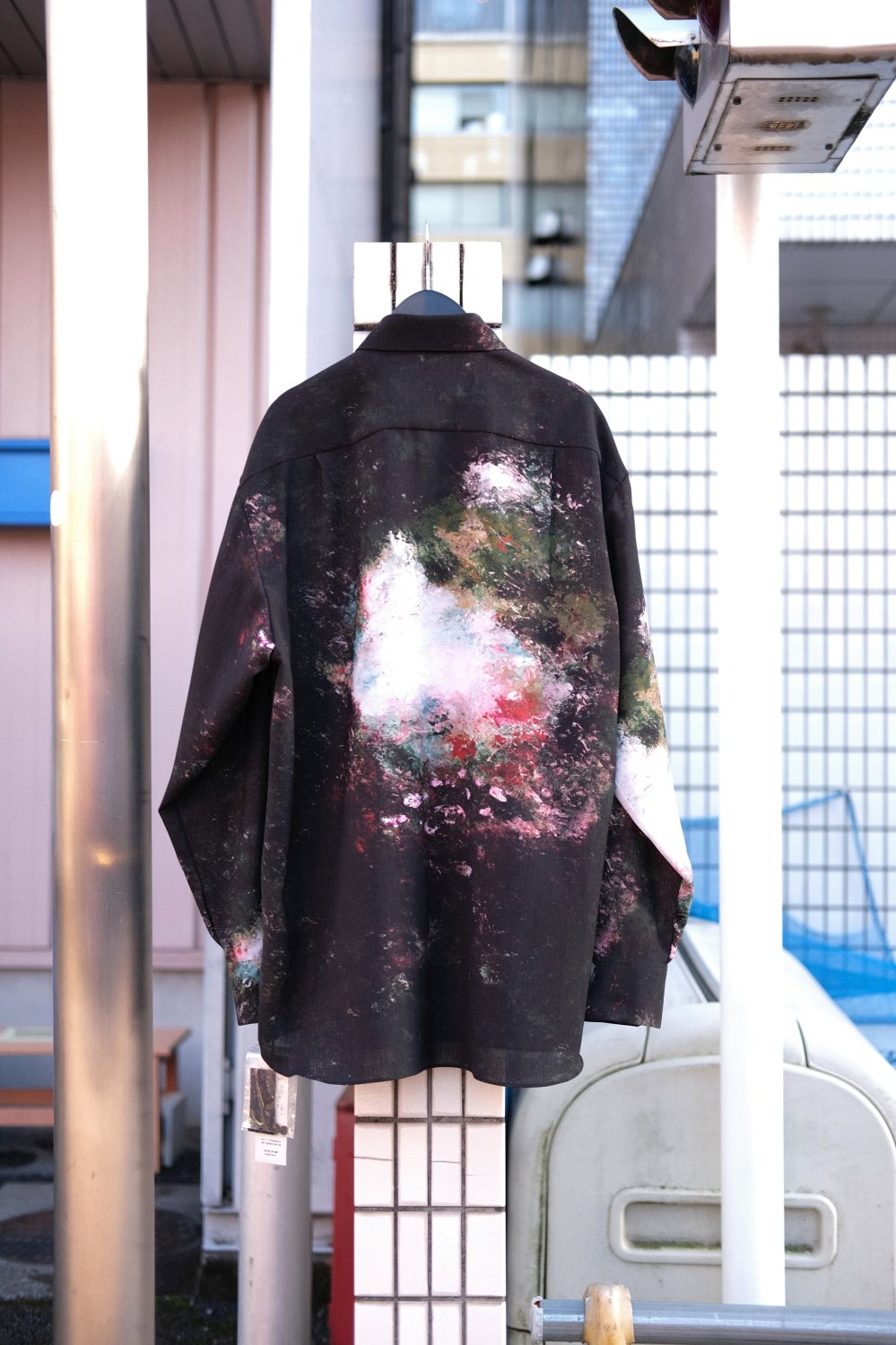 LAD MUSICIAN [ラッドミュージシャン] SPUN LAWN WONDER LAND BIG SHIRT  ＜スパンローンワンダーランドビッグシャツ＞ 2124-153 2024SS 2色展開