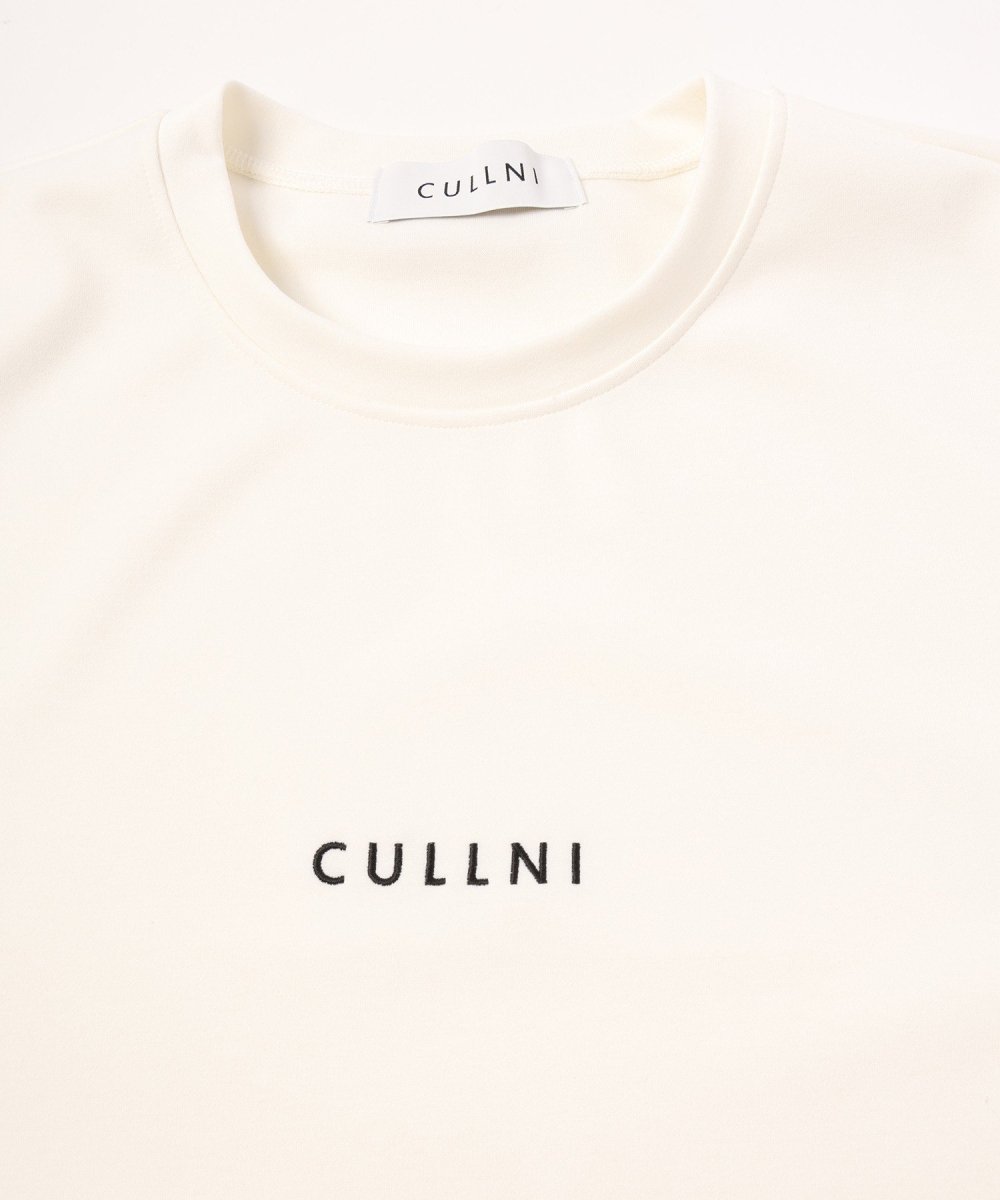 CULLNI [クルニ] Logo Embroidery Pullover | ロゴ刺繍カットソー 