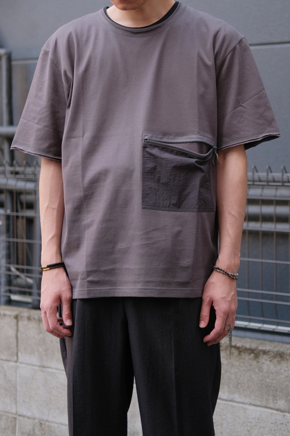 WIZZARD [ウィザード] ポケットTシャツ | チャコール - 群馬県高崎市 