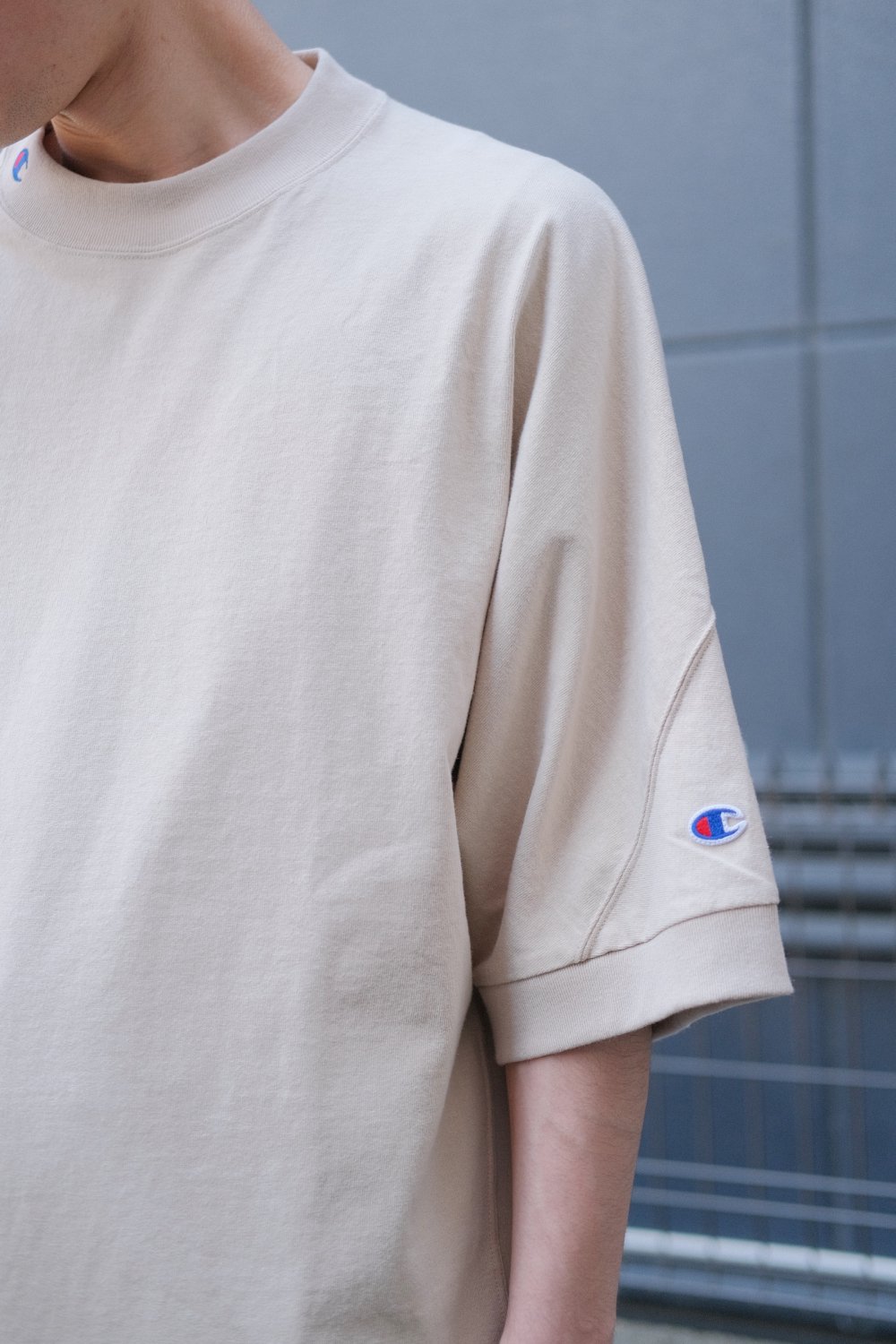 N.HOOLYWOOD × Champion [エヌハリウッド×チャンピオン] CREWNECK T ...