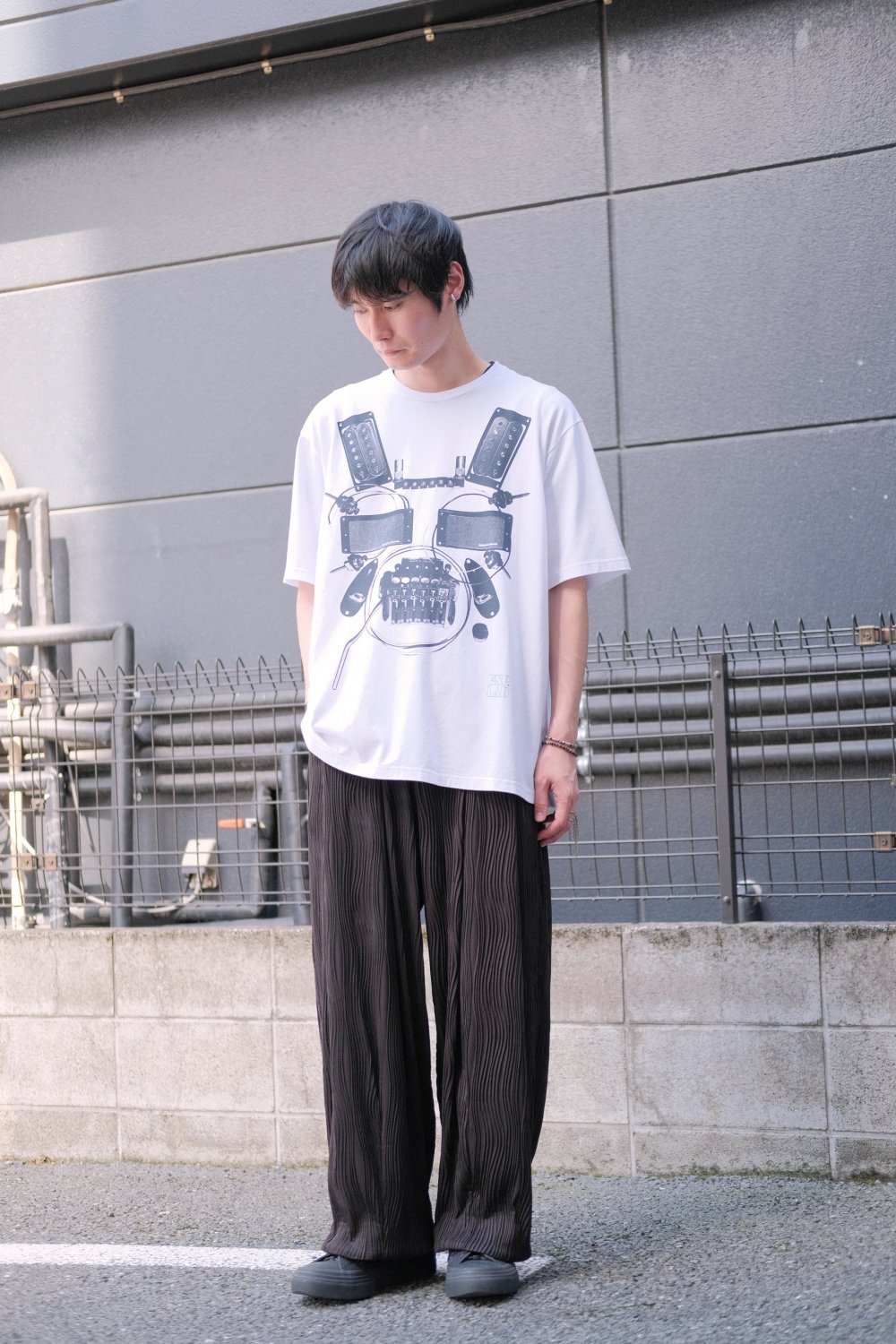 glamb [グラム] Willow Crepe Pants＜ウィロークレープパンツ＞ GB0224/P16 24SUMMER BLACK