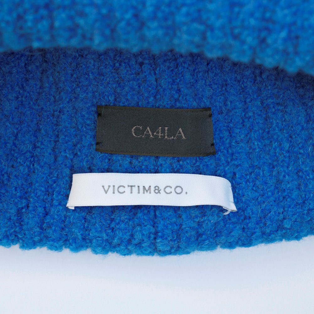 2024AW予約】VICTIM × CA4LA [ヴィクティム×カシラ] BIG KNIT CAP＜ビッグニットキャップ＞ VTM-24-A-105 5 色展開