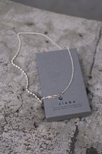 JieDa [ジエダ] 925 SILVER SWITCHING CHAIN BALL NECKLACE＜シルバー925スイッチングチェーンボール ネックレス＞ Jie-24W-GD05 2024AW/秋冬 SILVER925