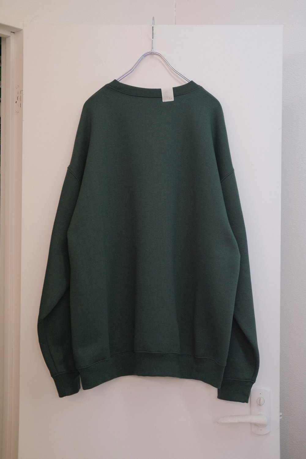 N.HOOLYWOOD [エヌハリウッド] TPES CREWNECK SWEARTSHIRT＜クルーネックスウェット＞ 9242-CS81  pieces 2024AW GREEN