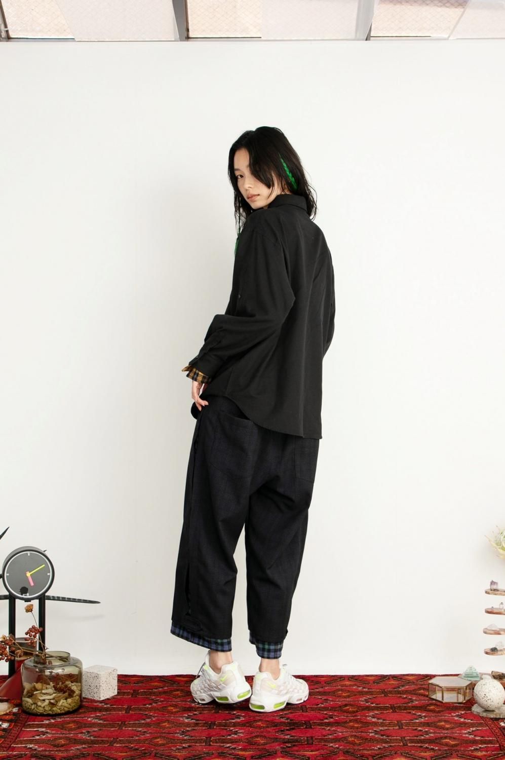 STOF [ストフ] Layer Sleeve Shirt＜レイヤードスリーブシャツ