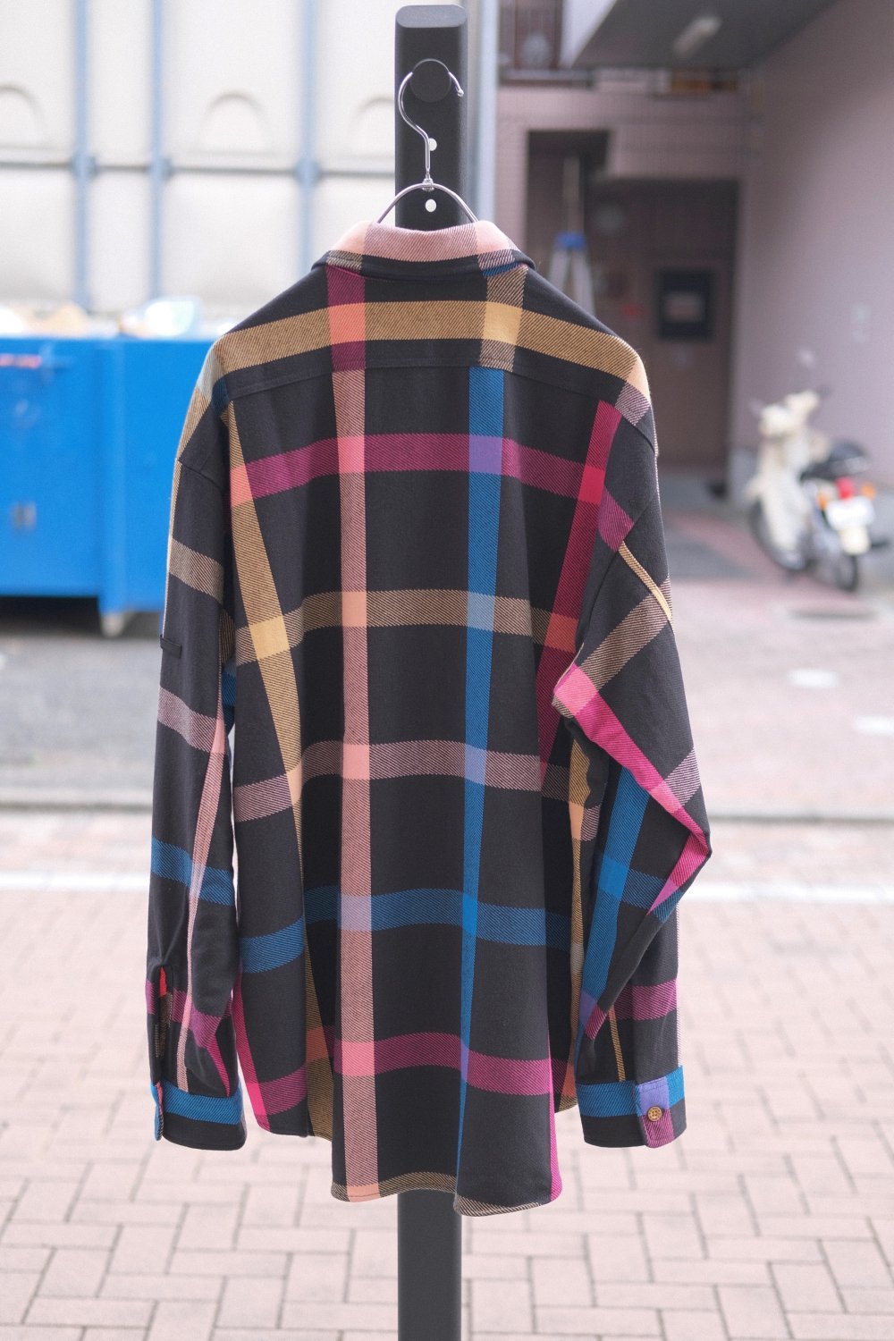 N.HOOLYWOOD × BIG MAC [エヌハリウッド×ビッグマック] CHECK SHIRT＜チェックシャツ＞ 2242-SH31-010  2242-SH31-011 2024AW 2色展開(NAVY/PINK)