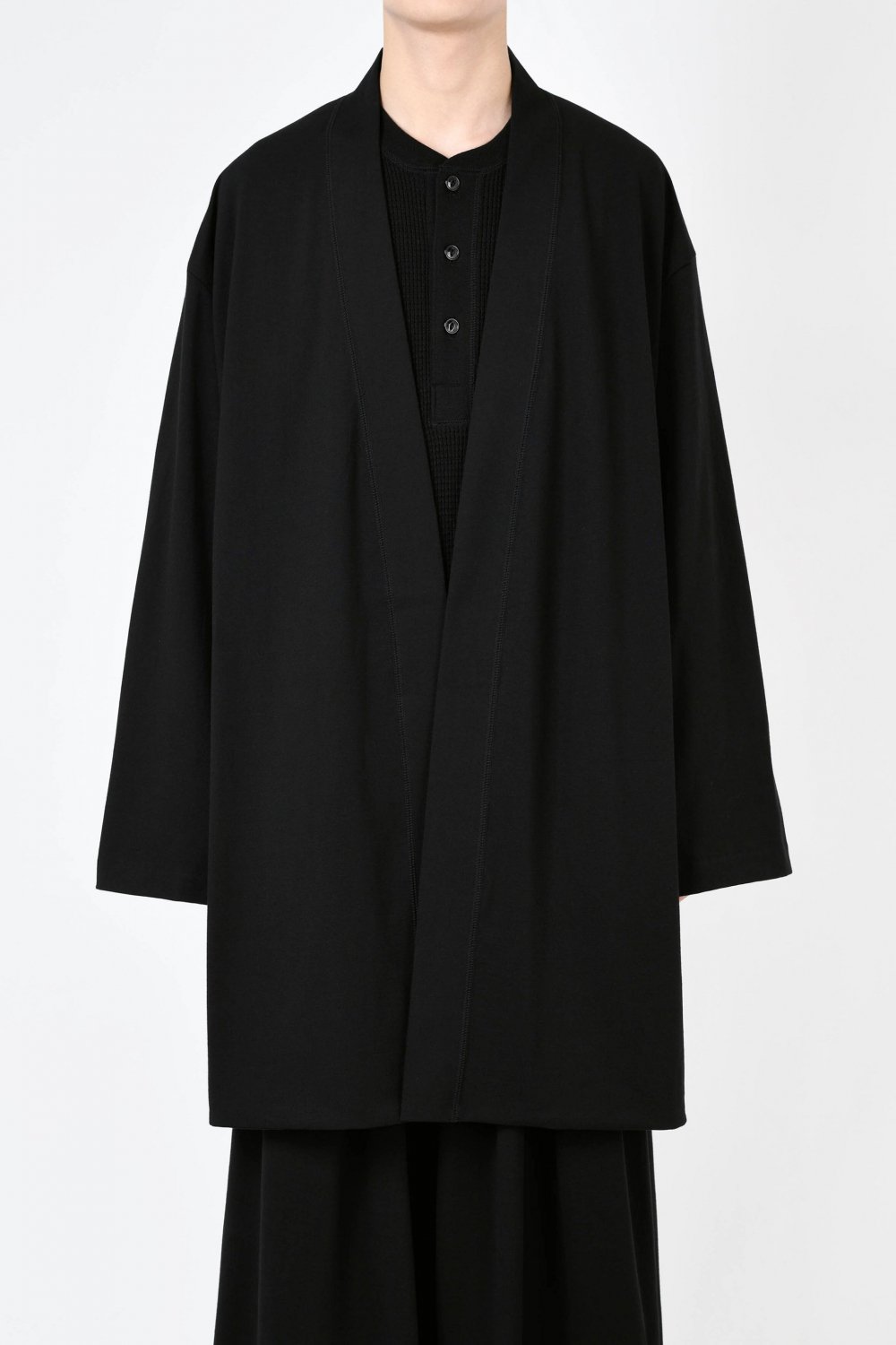 LAD MUSICIAN [ラッドミュージシャン] KIMONO CARDIGAN＜キモノカーディガン＞ 2224-604 2024AW/秋冬  BLACK