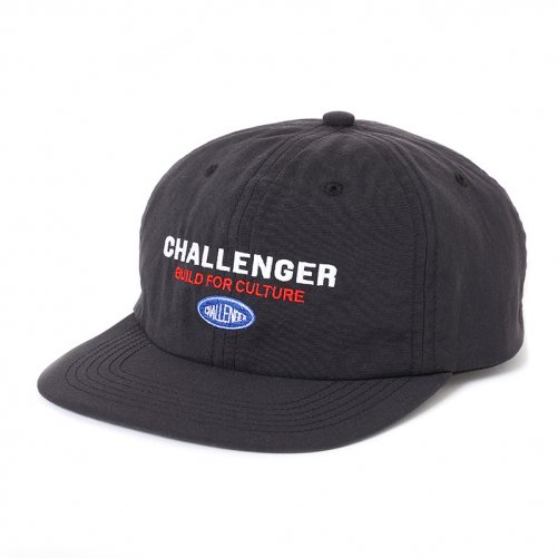 CHALLENGER [チャレンジャー] SAILOR LOGO CAP＜刺繍ロゴキャップ＞ CLG-AC024-045 2024AW/秋冬 BLACK